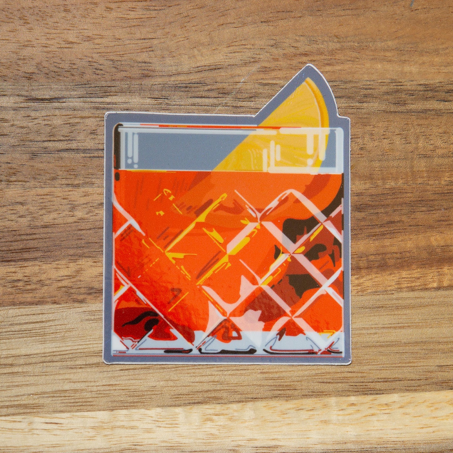 Drink and Cocktail Stickers - Modern, Unique, Waterproof, Weatherproof, Dishwasher Safe, Matte and Glossy Finish Vinyl Decals